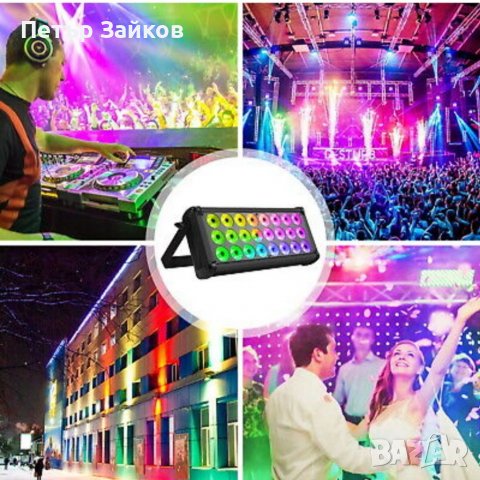 Ефектна сценична светлина RGB, снимка 6 - Друга електроника - 39933060