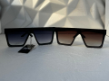 YSL Saint Laurent дамски слънчеви очила маска 2 цвята черни кафяви, снимка 9