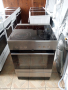 Иноксова свободно стояща печка с керамичен плот Gram 60 см широка 2 години гаранция!, снимка 1 - Печки, фурни - 44738898