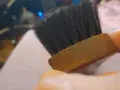 Tacco footcare 100% rosshaar Germany четка за дрехи с естествен конски косъм маркова немска нова, снимка 5