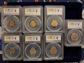 Прууф Сет 2002 година България мат-гланц сертифицирани PCGS, снимка 2
