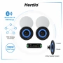 Herdio 4" Bluetooth таванни високоговорители 320 вата, 2-лентови, снимка 2