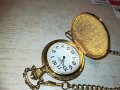 поръчан-златен джобен часовник с верижка, снимка 7