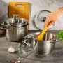 Комплект тенджери Maxmark 6 части , снимка 2