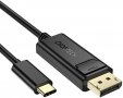 CHOETECH USB C към DP кабел (4K @ 60Hz), USB Type C Thunderbolt 3 към DP кабел -180 см