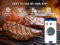 JX-368 Безжичен Bluetooth Термометър за Месо и BBQ – Дигитална Сонда за Фурна, Грил и Барбекю, снимка 6