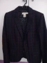 Тъмно синьо сако каре, снимка 1