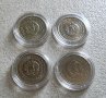 Монета . 50 стотинки  1962, 1974, 1989 и 1990 година. 4 бройки., снимка 2