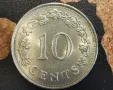 Монета Малта 10 цента, 1972, снимка 1