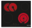 Готварски плот, Bosch PKN631FP2E Electric cooktop, Glass-ceramic hob, 4 zones, 2 extension, 60 cm, B, снимка 1