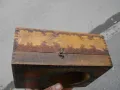 СТАРА ДЪРВЕНА КУТИЯ ЗА ЧАСОВНИК, снимка 2