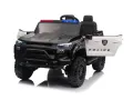 Двуместен акумулаторен джип POLICE 4X4 24V MP3 меки гуми,Кожена седалк, снимка 16