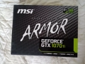 видеокарта MSI GeForce GTX 1070 Ti ARMOR 8 GB, снимка 2