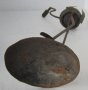 Свещник  Щраус 30 см Статуетка от старо желязо, снимка 5