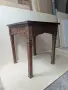 Резбована старинна маса, снимка 9
