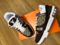 Мъжки Сникърси Louis Vuitton Цвят- Бяло и Кафяво Луи Витон с Кутия , снимка 3