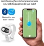 Многофункционален Bluetooth бебешки ,детски термометър-24-часово наблюдение, снимка 3