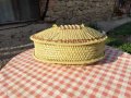 Стара плетена чанта #8, снимка 4