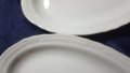 Порцеланови български елипсовидни чинии- 2 броя, снимка 2