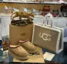 Естествена кожа боти UGG и чанта сет , снимка 1