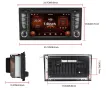 Мултимедия за Audi A4, B6, B7, RS4, навигация, Android, плеър, 2DIN, A4, Андроид, двоен дин, А4, снимка 9