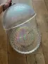 Стъклен поднос с капак, снимка 2