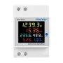 D52-2066 6-в-1 AC монитор – цифров измервател за напрежение, ток, мощност и енергия, снимка 6