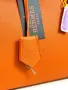 Топ изработка Hermes Birkin кожа 35см, снимка 3