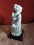 Каподимонте Момиче с пате порцелан бискуит , снимка 7
