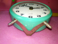 ЯНТАРЬ Стар РЯДЪК КОЛЕКЦИОНЕРСКИ РУСКИ БУДИЛНИК МЕХАНИЧЕН НАСТОЛЕН ЧАСОВНИК ЯНТАР СССР 12228, снимка 7