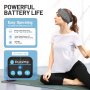 Perytong Bluetooth спортни слушалки в лента за глава, снимка 3