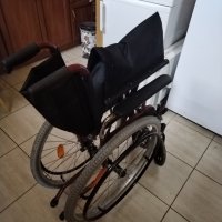 Сгъваема инвалидна рингова количка за оперирани, възрастни, трудно подвижни хора. , снимка 2 - Инвалидни колички - 42386459