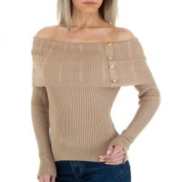 Ликвидация! Дамски плетен пуловер, 3цвята , снимка 10 - Блузи с дълъг ръкав и пуловери - 35180577