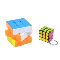 Комплект кубчета Ahelos, Тип Рубик, 2 броя, Логически, снимка 2 - Образователни игри - 40821388