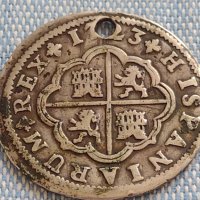Сребърна монета 2 реала 1723г. Филип пети Севиля Испания 18689, снимка 9 - Нумизматика и бонистика - 42929938