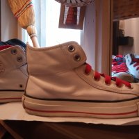 Оригинални кожени кецове Converse, номер 37, снимка 12 - Кецове - 39614198