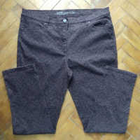 Дамски еластични дънкови панталони / цветни дънки / голям размер , снимка 11 - Дънки - 36550214