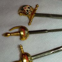 Стари миниатурни мечове, снимка 3 - Колекции - 32099179