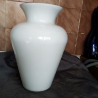 стъклена ваза в стил арт деко, снимка 3 - Вази - 30796529