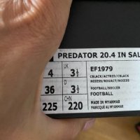 Оригинални нови маратонки ADIDAS Predator 20.4 In Sala J !37,38 н, снимка 7 - Футбол - 37461038