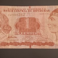 1 лемпира Хондурас 2012 , Банкнота от  Хондурас , снимка 1 - Нумизматика и бонистика - 42868352