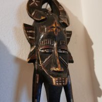 Африканска  маска Сенуфо, снимка 3 - Антикварни и старинни предмети - 36976781