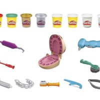 Play Doh - Игрален комплект: Зъболекар Hasbro F1259, снимка 2 - Пластелини, моделини и пясъци - 42917966