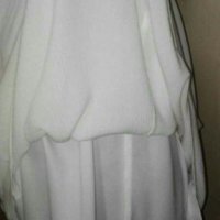Кокетна бяла рокля с бродерия🍀👗S,M🍀👗арт.402, снимка 5 - Рокли - 29720943
