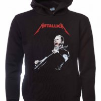 Нов мъжки суичър с дигитален печат на музикалната група Metallica (Металика), снимка 1 - Суичъри - 31757750