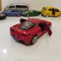 Ферари 458 bburago china 1/32m. Състояние видимо ,липса на стоп -14 лв, снимка 3 - Колекции - 42064497