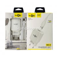  KLGO KC-2 зарядно за iPhone, iPad- Lightning, снимка 2 - Зарядни за кола - 30494876