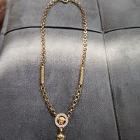 дамски златен синджир, снимка 1 - Колиета, медальони, синджири - 44775152
