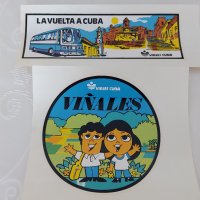 Колекция Куба от 80-е, огромни стикери, картички и календарче, снимка 1 - Колекции - 44335418