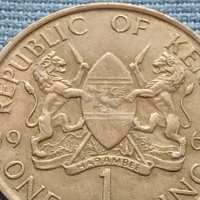 Монета 1 шилинг 1969г. Кения уникат за КОЛЕКЦИОНЕРИ 41149, снимка 2 - Нумизматика и бонистика - 42788595